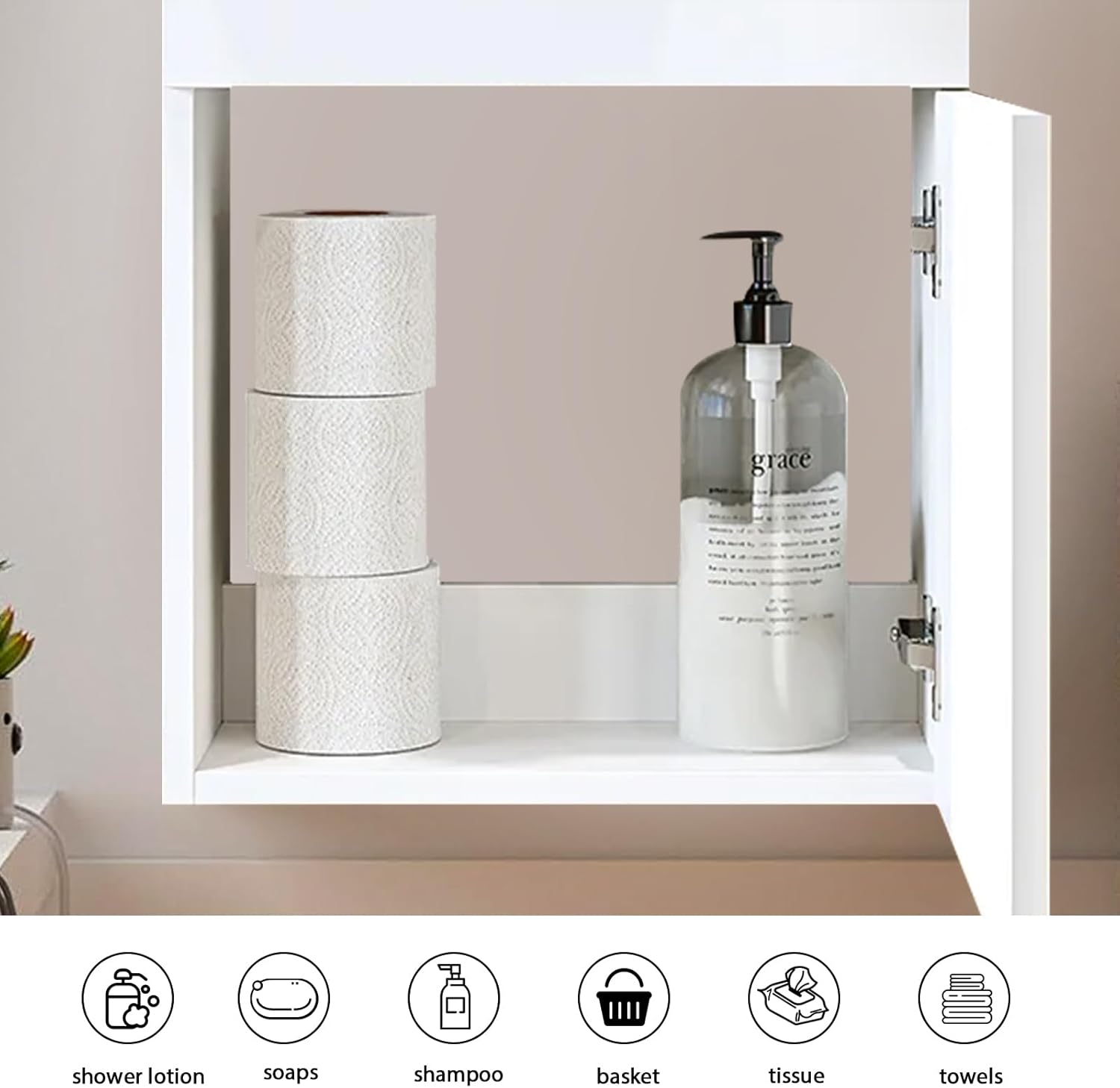 Mini Ultra-Slim 16-inch Wall-Mounted Bathroom Vanity with Sink White Floating Bathroom Vanity with Storage Space Wall-Mounted Bathroom Furniture Ideal for Compact Spaces and Makeup Rooms (16in)