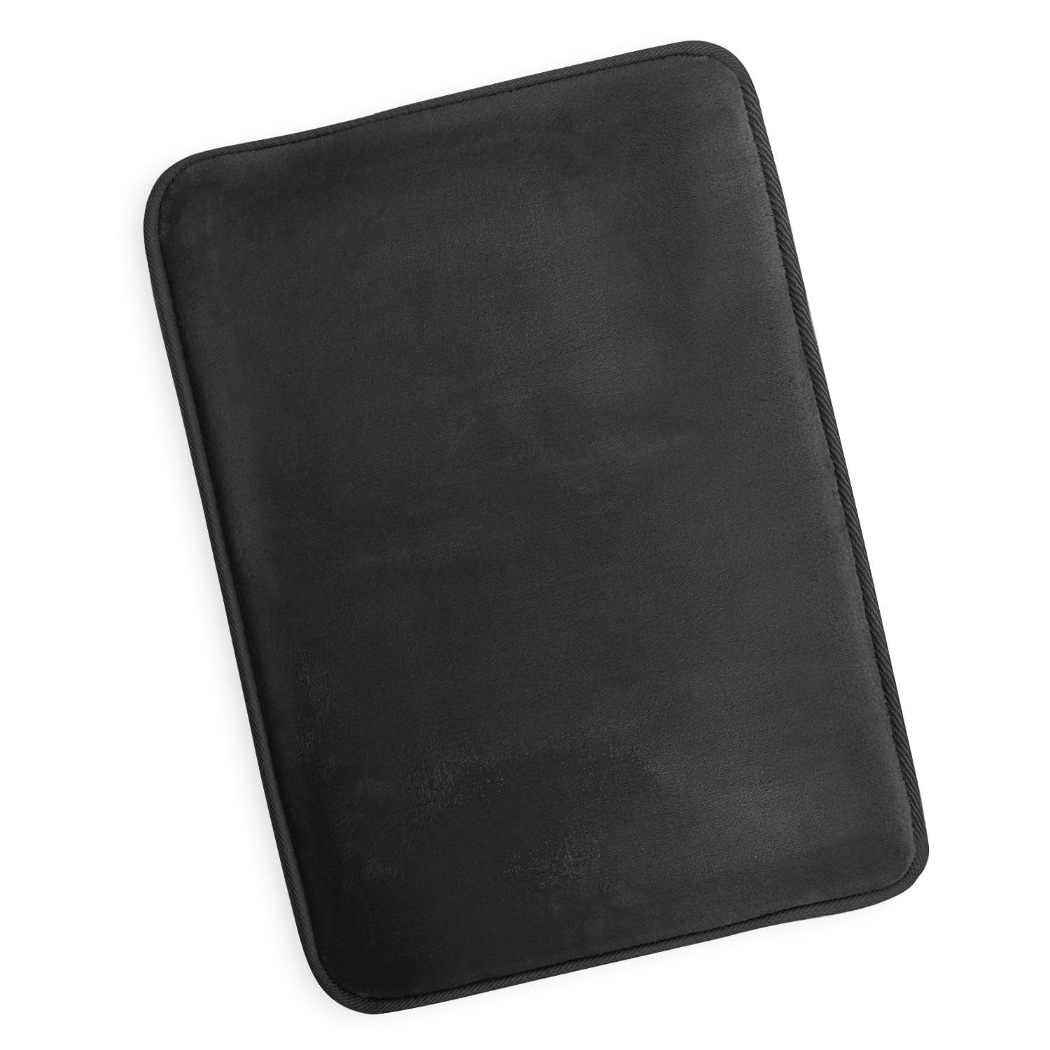 Nestl 1 Contour Bath Rug, Absorbent Memory Foam Bath Mat Bathroom Rug, Gray, 24"x20"