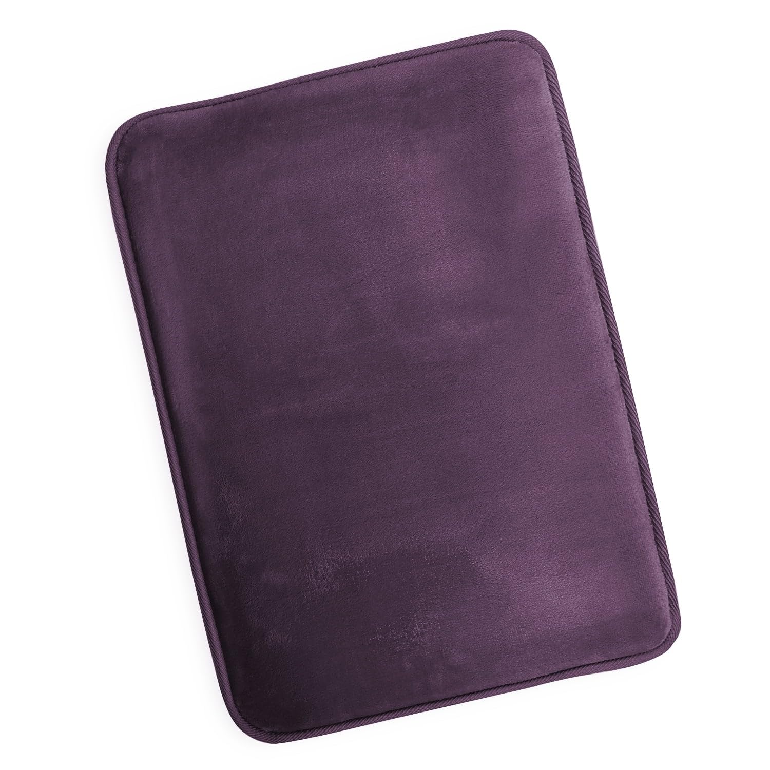 Nestl 1 Contour Bath Rug, Absorbent Memory Foam Bath Mat Bathroom Rug, Gray, 24"x20"